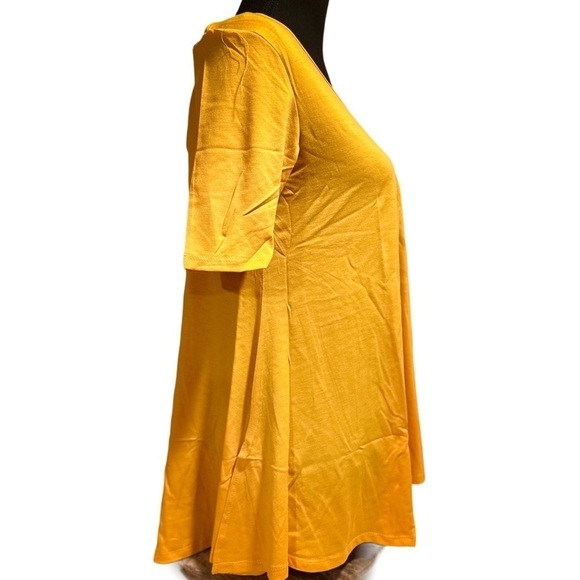 LulaRoe Perfect T Swing Top Small (8,10,12,14) OS Leggings 2-10 Yellow Bundle - Picture 8 of 15